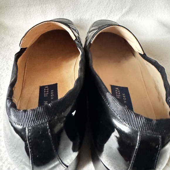 Andrew Fezza Size 10 1/2 Men’s Black Leather Dresss Shoes. - Picture 5 of 13